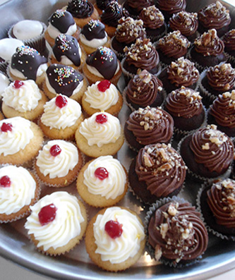 Assorted Mini Stuffed Cupcakes